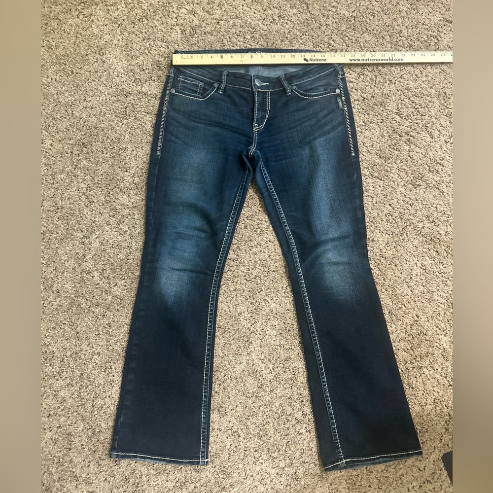 Silver Aiko Jeans Boot